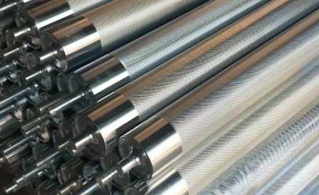 輥筒滾花加工廠家，輥筒鍍鋅加工，重型輥筒加工